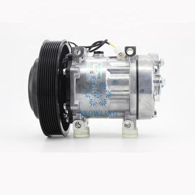 quality  European Truck SD7H15 Car AC Compressor For Air Conditioner 24V , Car OEM: SD7H15-4324 85000458 FH 16 factory