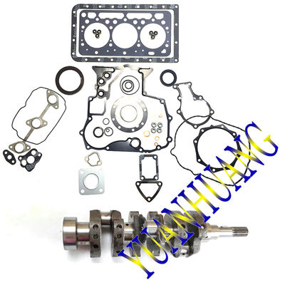 For kubota engine D902 crankshaft D902 engine gasket kit for Kubota D902 diesel engine spare parts